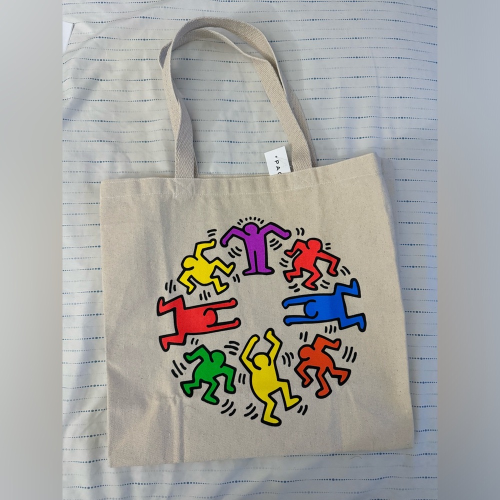 Keith Haring tote bag